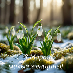 С 8 Марта!.